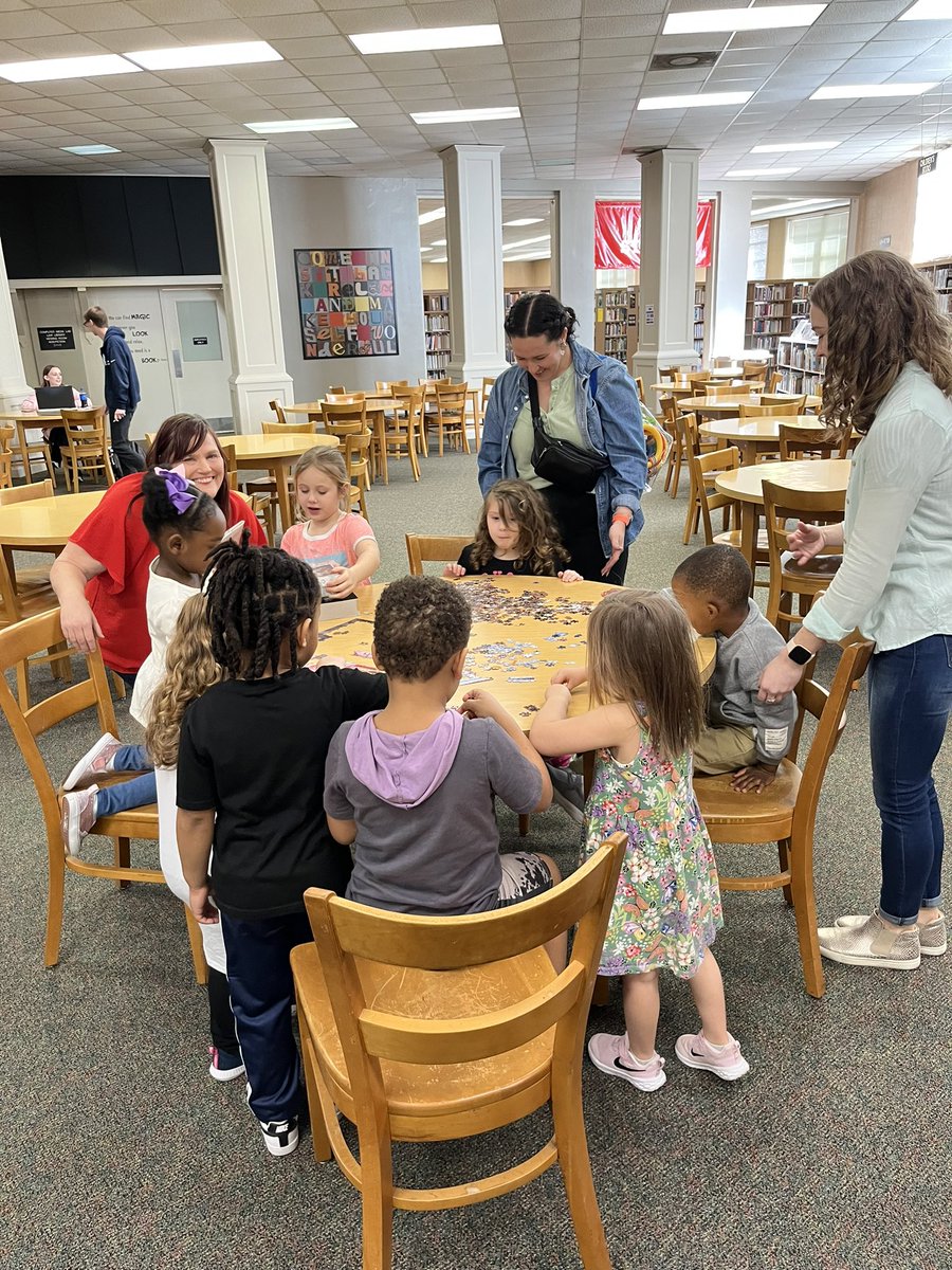NWCC_Library's tweet image. We enjoyed a visit today from Northwest’s youngest readers. The librarians really enjoyed the beautiful bookmarks they made and appreciated their attention during story time!