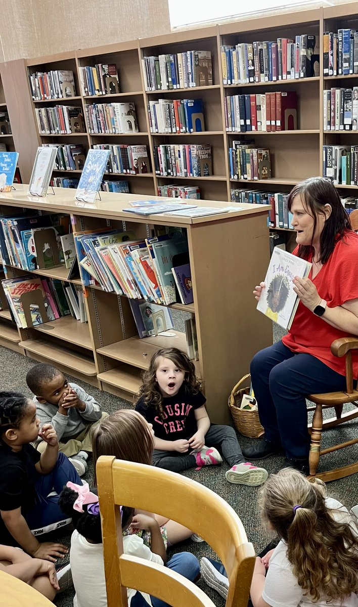 NWCC_Library's tweet image. We enjoyed a visit today from Northwest’s youngest readers. The librarians really enjoyed the beautiful bookmarks they made and appreciated their attention during story time!