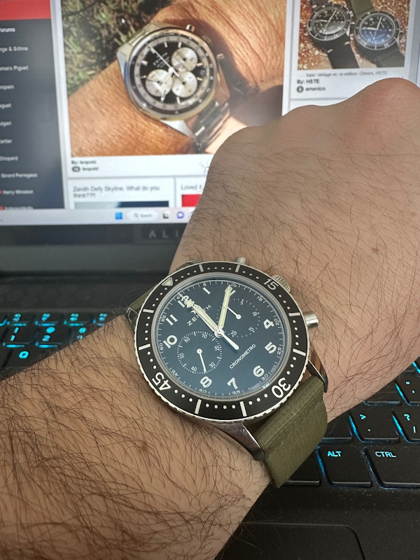 ZenithWatchForu's tweet photo. It’s been a while, P15 just looking for some peeps
https://t.co/RyHGZI5CY8
#Zenith https://t.co/m6ndgUdxVA
