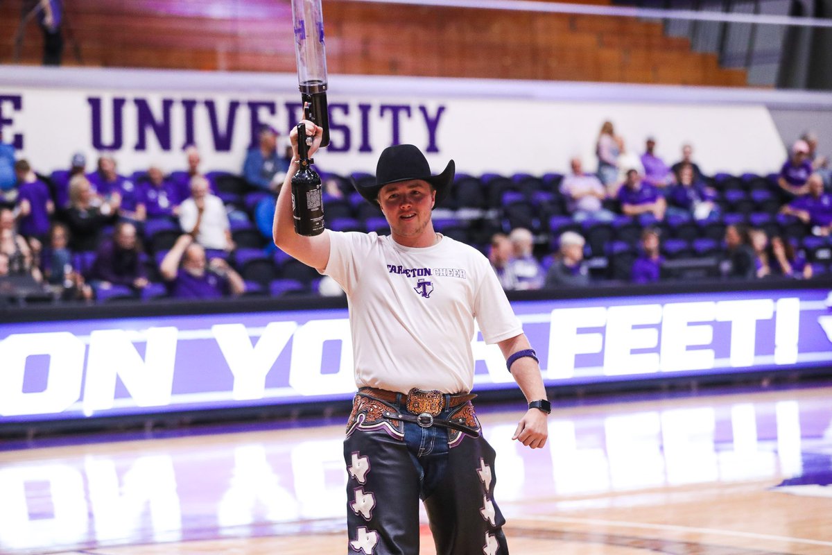 Kinda wild it’s my last basketball game, and possibly my last game ever (if I can’t be at the spring football game) as Texan Rider today. It’s been a wild ride the past three years and I’m so blessed with what Tarleton State has given me! 💜🥲#dcrfp #bleedpurp #purplepoo