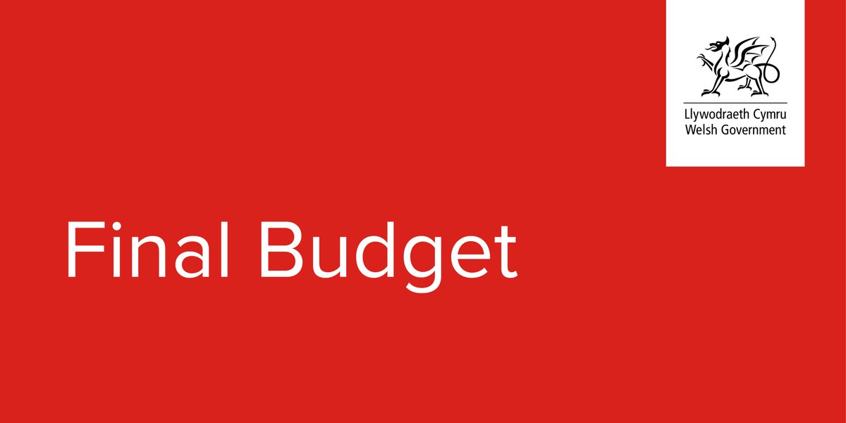 Today we published a Final Budget with our funding priorities for 2023-2024. 

We’re committed to prioritising the most vulnerable and protecting our public services in these difficult times.

More👉 gov.wales/written-statem…

#WelshBudget   #CyllidebCymru