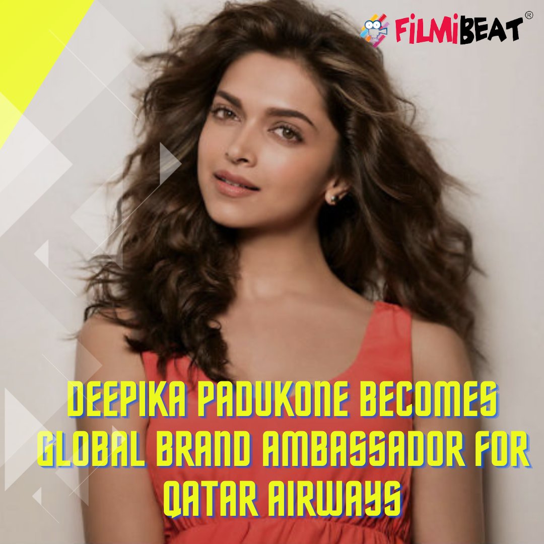 FilmiBeat on X: Qatar Airways appoints Bollywood icon Deepika