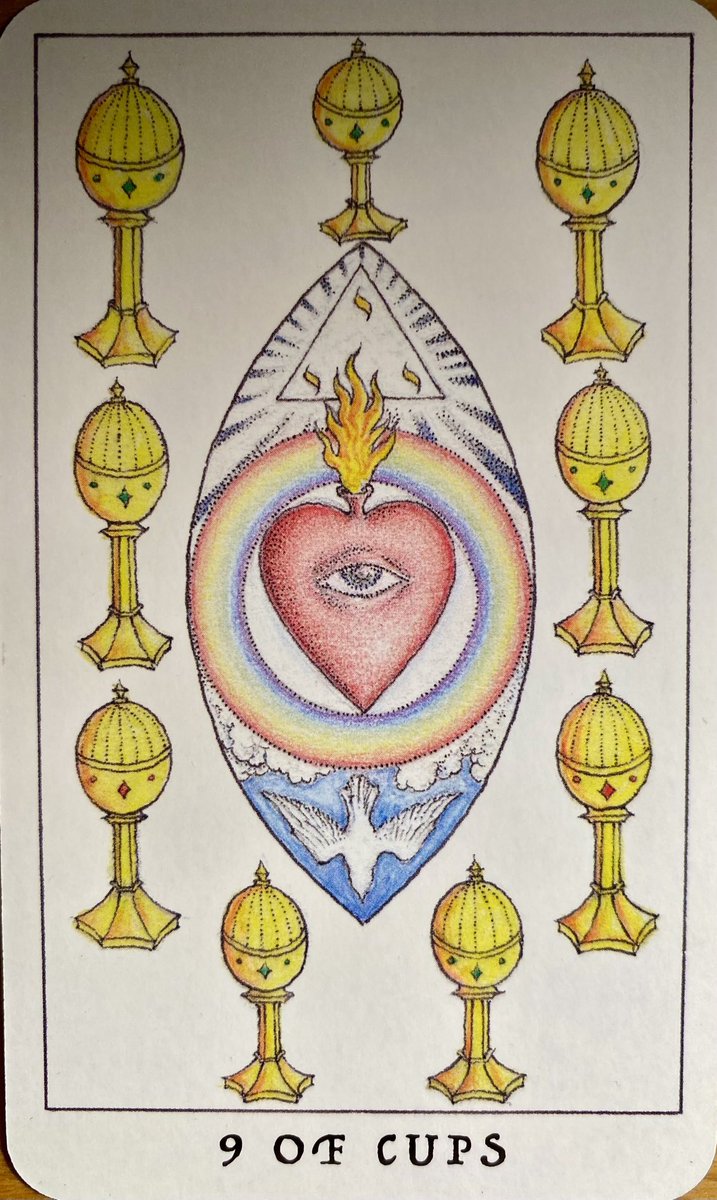 SmaragdinaVisio's tweet image. THE EYE IN THE HEART 

“Your visions will become clear only when you can look into your own heart.
Who looks outside, dreams; who looks inside, awakes."

CARL JUNG
Art: Nigel Jackson, Rose Tarot