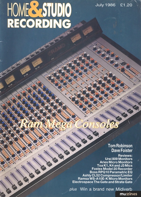 mu_zines's tweet photo. Added H&amp;SR Jul 86: Tom Robinson, Toa Mics, Electrospace gates, Aries/Urei/Ransa monitors, Boss RPQ10, Ashly CL52 Compressor, Ram mixer, Fostex Model 20, SPX90 Trigger Convertor
https://t.co/jFqABpSReN https://t.co/QQeLvhMKNy