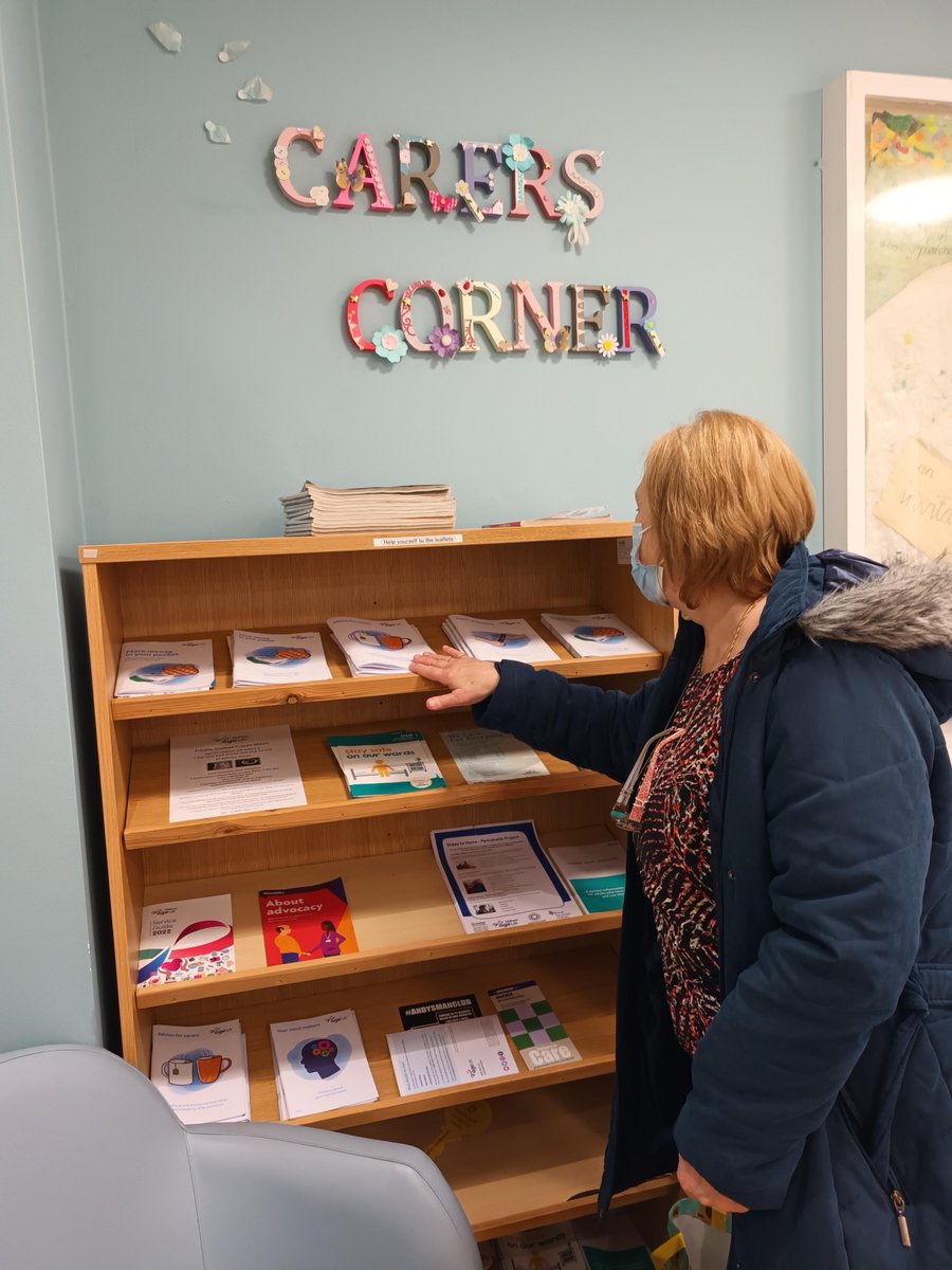 We’ll soon be adding a new ‘carer space’ on our Paris electronic patient record system, to help capture info about how carers are involved and supported. 2/2