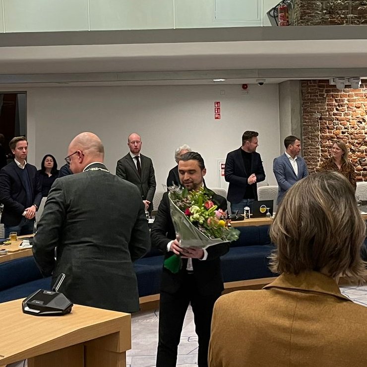 Vanavond is onze @OsmanCifci wederom geïnstalleerd als raadslid in <a href="/shertogenbosch/">'s-Hertogenbosch</a> ❤️👊🔥😀