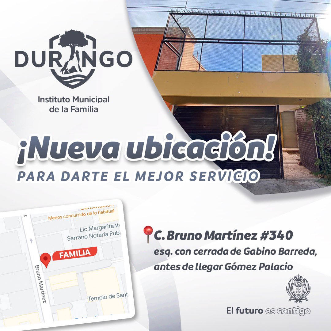 InfamDgo's tweet image. 🏡 ¡Nos mudamos!
A partir del 01 de marzo te esperamos en nuestras nuevas oficinas, en donde te seguiremos brindando un servicio de calidad 👨👩👧👦✨
#FamiliasUnidas
#ElFuturoEsContigo