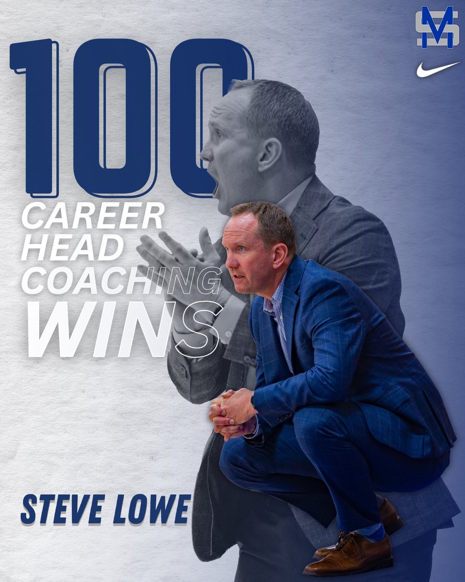 MSC_WBB's tweet photo. After last Thursdays win which also clinched the Region II regular season crown, Head Coach Steve Lowe achieved his 100th career win in 5 years as a head coach! Congrats to our commander and chief! https://t.co/1crFd6fthO