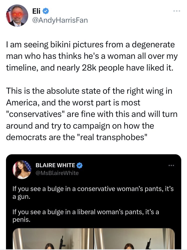 Anxious Doomer On Twitter So Called “straight” Conservative Men Will