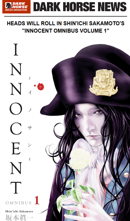 TheOASG's tweet photo. Dark Horse has announced that Shin'ichi Sakamoto's Innocent Omnibus Volume 1 will be released November 21 (Comic shops November 22). Pre-orders are now up on
Amazon https://t.co/L28JnAsktW &amp; B&amp;N https://t.co/oPiVVxOYkZ https://t.co/iWPyh9b8mB