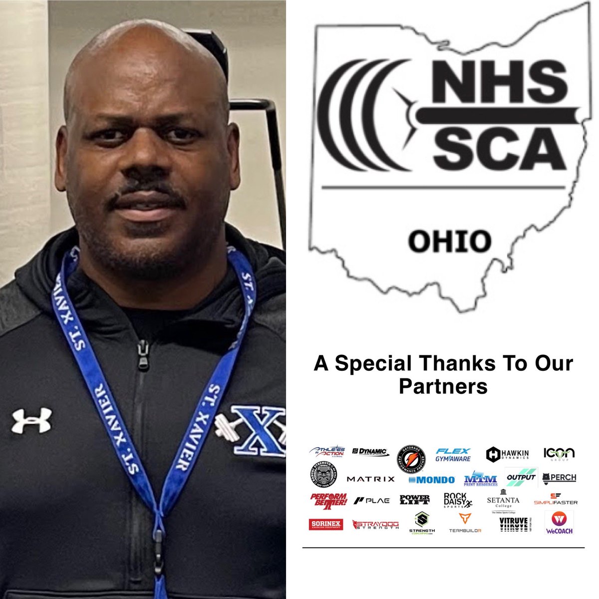 nhssca_oh's tweet photo. Huge congratulations to @RUNBYU for being the @NHSSCA Ohio State Coach of the Year!  Coach T does an amazing job at @stxsports ! https://t.co/KEmAVjTRWj