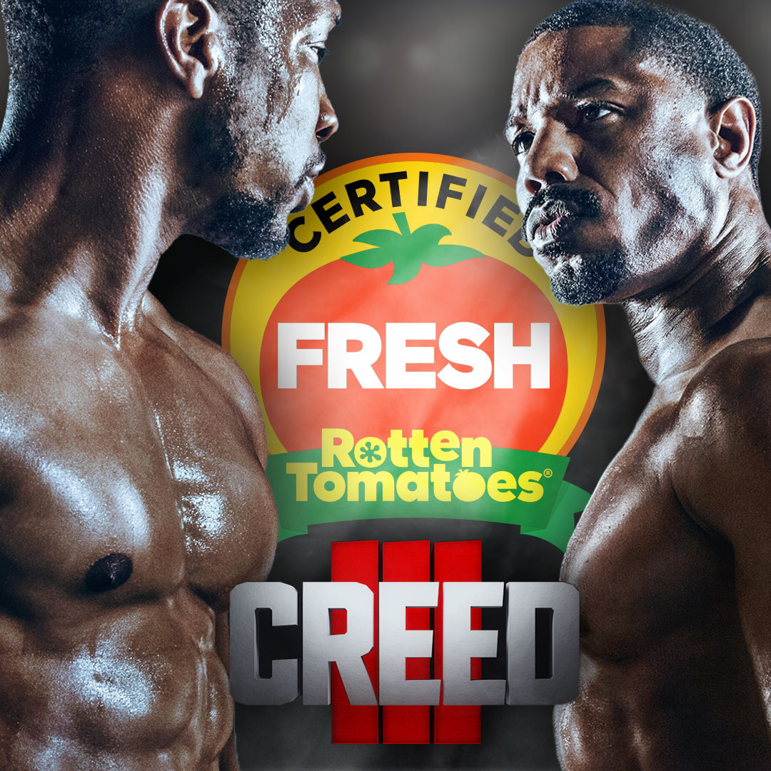 Rotten Tomatoes on X: #Creed3 is now Certified Fresh at 90% on