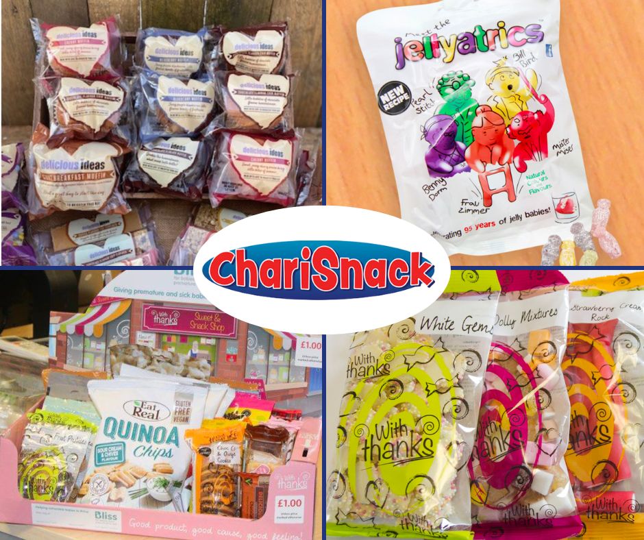 What sort of snacks do ChariSnack boxes have in them? 

Our range includes firm favourites such as sweets, flapjacks, popcorn and biscuits with plenty of healthy snacking options such as Eat Real Snacks, Metcalfes, and HealthyIdeas.