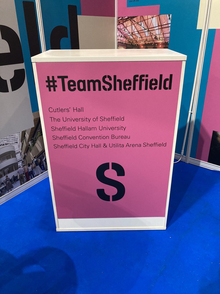 A glimpse of what's to come on our #TeamSheffield stand at #Confex2023 #SeeYouAtConfex