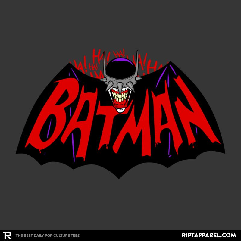 illproxy's tweet photo. Today on @riptapparel !! LAUGHING BAT 1966-
https://t.co/uSw5SDPA6b

#TheBatman #Batman #thebatmanwholaughs #joker #thejoker #batman1966 #illproxy #tshirt #tshirtdesign #artistsontwitter #horror #horrorart #design #popculture https://t.co/gfWdy5t6RZ