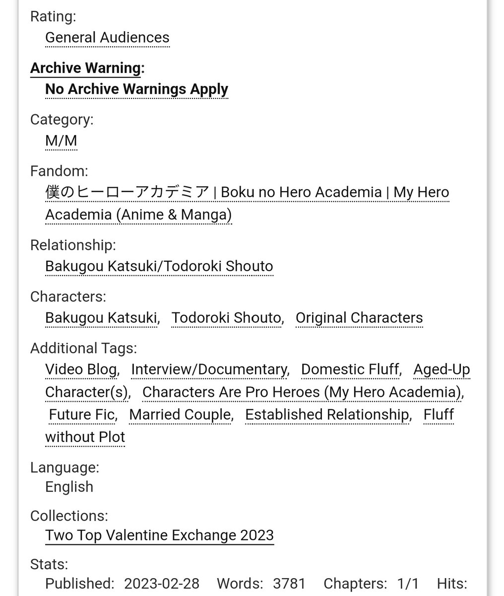 novaephemera's tweet photo. a (very late) @2topexchange fic for @/asshole_glasses! 

prompt "what married to a pro hero is like, post canon/domestic married fluff" as a theme.

thanks for the lovely prompts and hope you enjoy it 🧡💙

ao3 link: https://t.co/OZsxHgprLE https://t.co/EUmU1uGRoc
