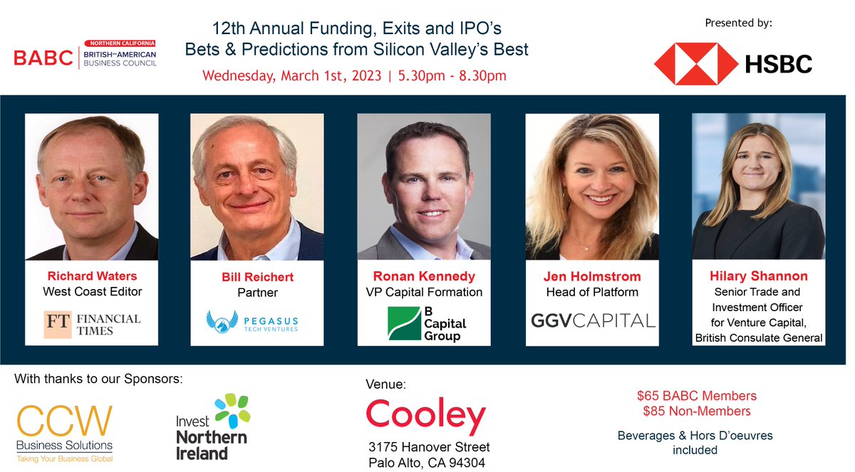 Registration closes at 5 PM today! We've got a powerhouse of panelists lined up and just a few spots left to join us <a href="/CooleyLLP/">Cooley LLP</a> tomorrow evening!  Get your 🎟 here before it's too late: lnkd.in/gjA8qF77