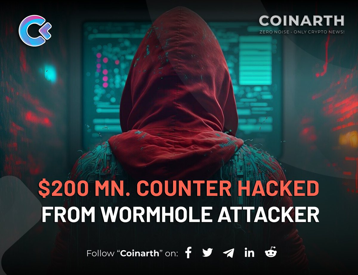 TheCoinArth's tweet photo. DeFi platform @oasisdotapp exploited its own #wallet after receiving green signal from law enforcement agencies to retrieve assets stolen during a wormhole attack, deemed one of the biggest hacks.
#Coinarth #Defi #Cryptonews https://t.co/mzHktl1XHG