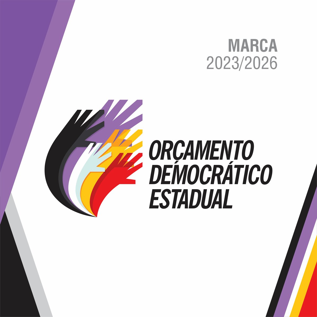odegovpb's tweet photo. A nova Logomarca do Orçamento Democrático Estadual https://t.co/tjfYMOZyMr