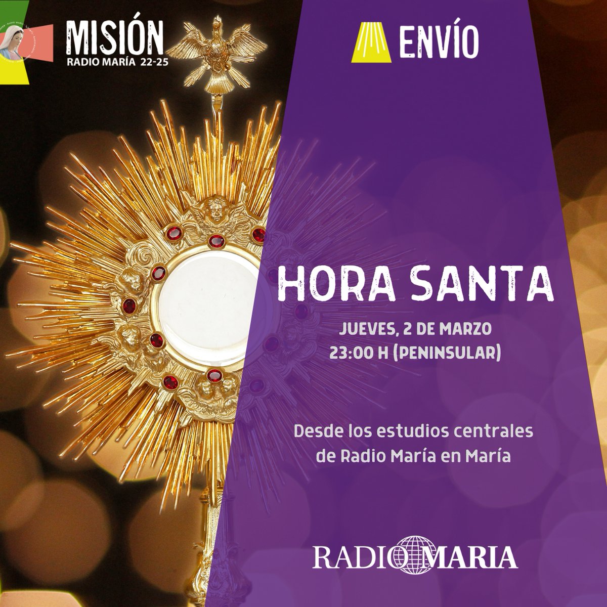 Suburbio vendaje facil de manejar Radio María Joven (@jovenes_rmaria) / Twitter