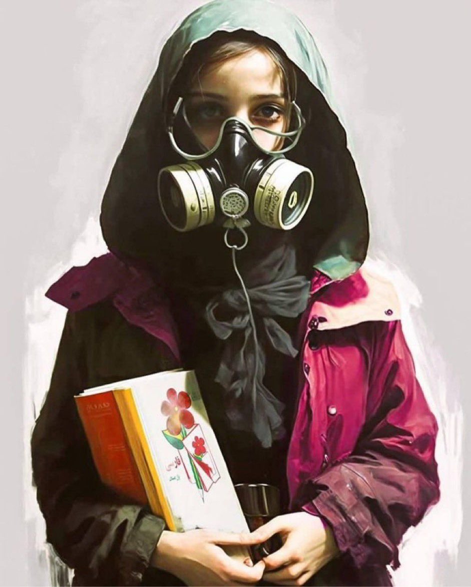 Rev_Group_iran's tweet photo. IR is using toxic gases against schoolgirls! In the past weeks, schoolgirls have been targeted; These girls participated in anti-regime protests, and many believe this is their punishment. 
#SaveIranianSchoolgirls
#IRGCterrorists https://t.co/R8L7cAACWk