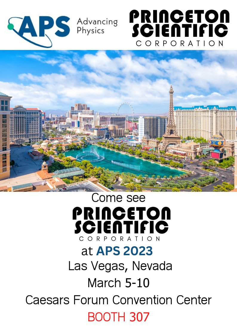 Princeton_Sci's tweet photo. We are excited to announce our participation in APS from March 5-10. Come out and see us at Booth 307 to learn about our materials, wire saws, plasma systems, and more. @APSMeetings #uhv #materials #wiresaw #matsci #engineering #science #plasma https://t.co/lNrXJ54HQV