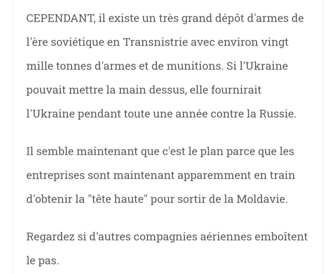 Ramazotti_Pro's tweet photo. Développement militaire. Bientôt un nouveau front pour cette guerre illégal.
Pourquoi arrêter les vols à destination de ce pays. Cela me rappelle un mois de février quelques semaines avant l'invasion Russe
#UkraineWillWin
#Ukraine #UkraineWar #Moldavie 
#Transnistria #WizzAir https://t.co/3gHpVYjyh7