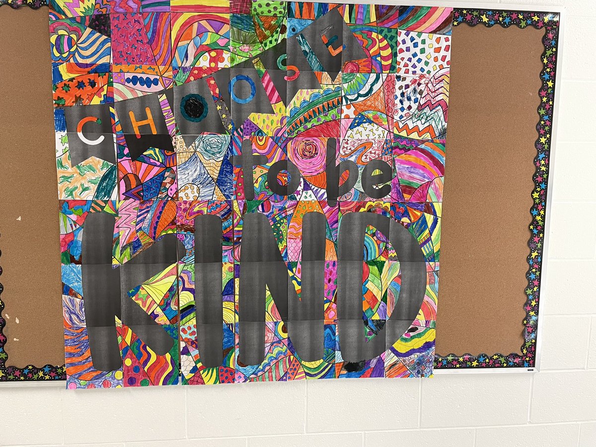 HelenTATh's tweet photo. At Newcastle we believe in celebrating those who are kind! A shout out to Ms Smith’s G1/2 class who have kept the focus on kindness. #caughtyoubeingkind #KPRLearns @newcastle_ps https://t.co/UE2fbzFmMX