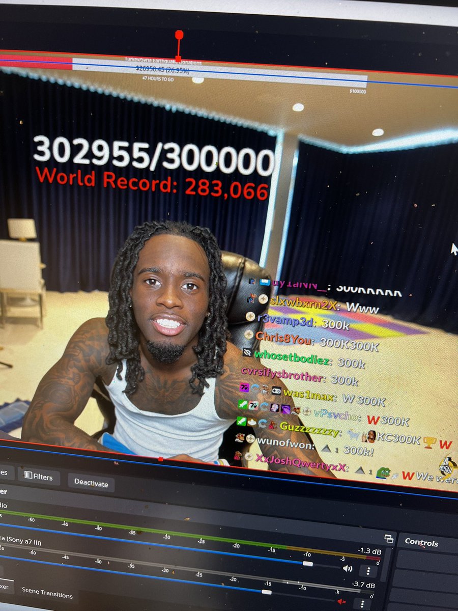 IT’S OFFICIAL WE ARE THE MOST SUBSCRIBED STREAMER OF ALL TIME, ALSO HITTING THE MILESTONE 300K SUBS😮‍💨THIS JOURNEY HAS BEEN AMAZING….HAPPY BLACK HISTORY MONTH✊🏿✊🏿