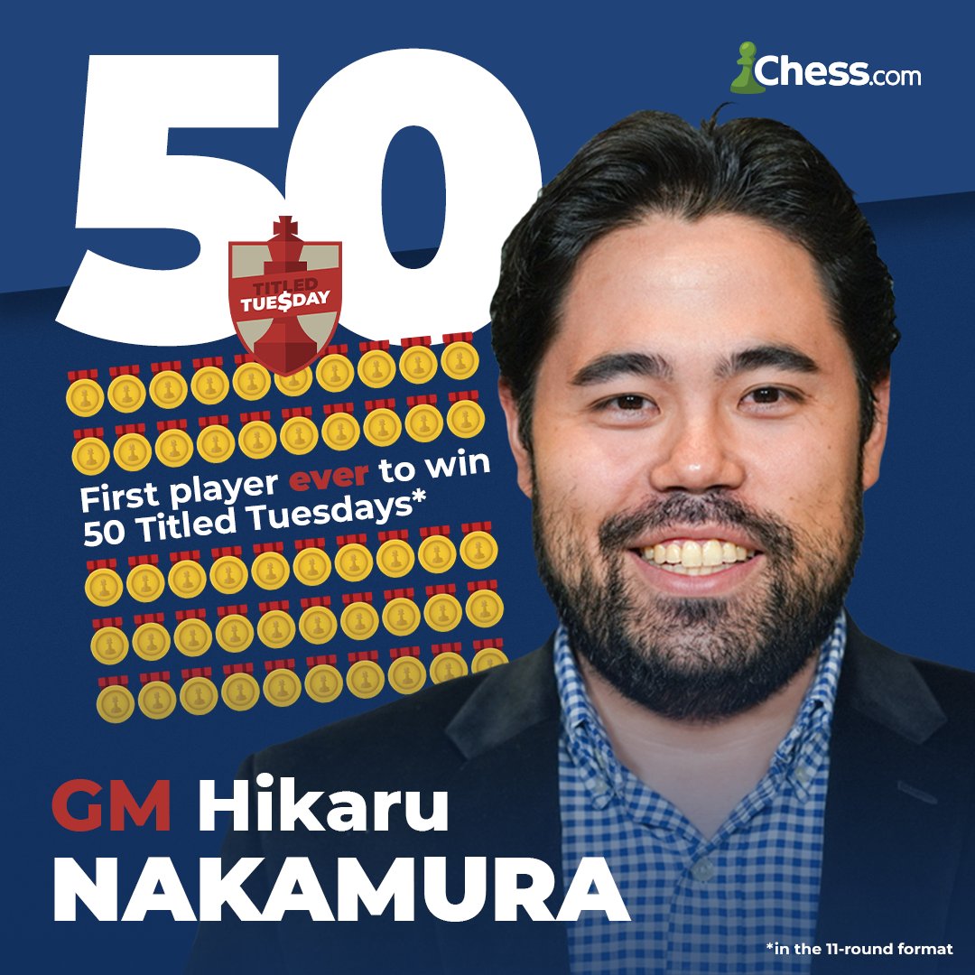 Hikaru Nakamura on X: Thanks! / X