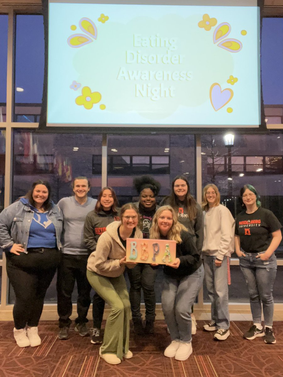 Our Eating Disorder Awareness Night was lots of fun and Informational!