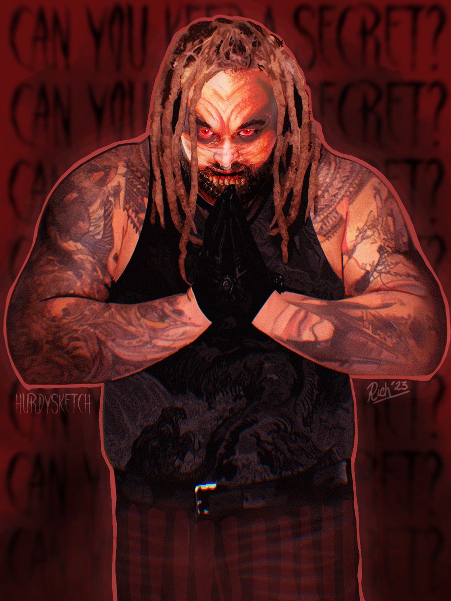 Here’s the first @wyatt6 variant I did….. The Fiend escapes the door!! Runn! @jodiedebb @SOAismyReligion @WWEUK @WWEUniverse @InsidersPW @mum2aj24 #braywyatt #TheFiend #WrestleMania39 #canyoukeepasecret #Unclehowdy #SmackDown #fireflyfunhouse #WWERaw #wyatt6 #digitalart #WWE2K23