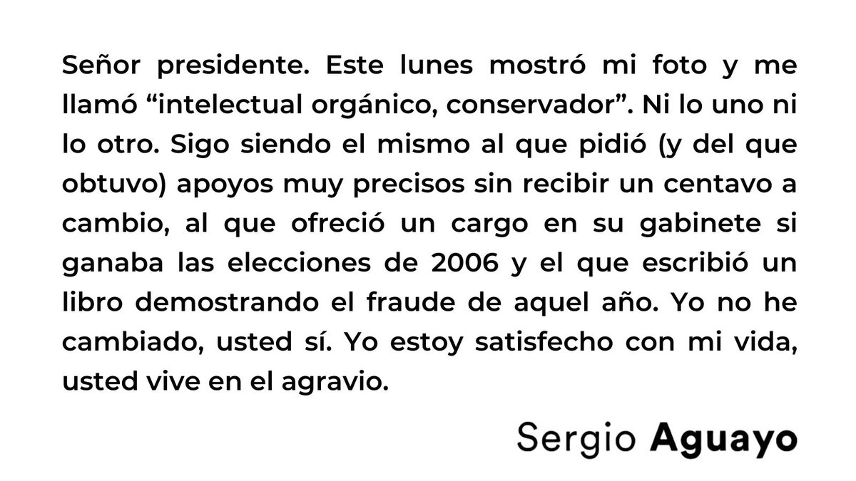 Sergio Aguayo (@sergioaguayo) on Twitter photo 