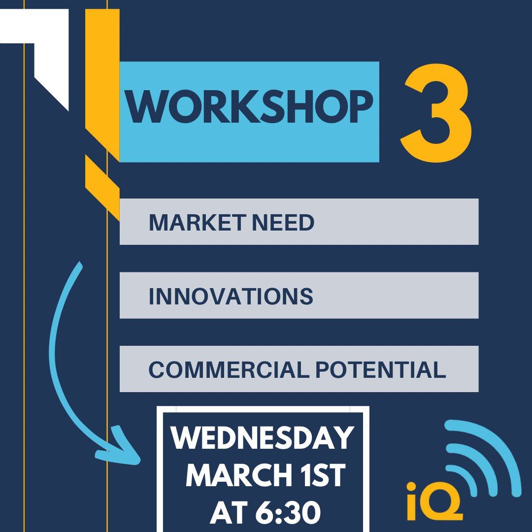 UConn_iQ's tweet photo. Thank you everyone for two truly outstanding workshops so far! We look forward to continuing to support you on your journey here with iQ! 

Workshop #3 is scheduled for tomorrow at 6:30:

Sign up here and receive the online meeting access point: https://t.co/a5O1aks1dl https://t.co/OGvSPrFotf
