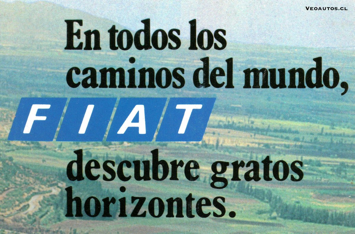 VeoAutos's tweet photo. FIAT 147 Chile Junio 1979, año en que 5.946 unidades serán ensambladas en la planta de Rancagua
+ Info Link➤https://t.co/H61SYfdnXN
#fiat147 #fiat127 #147l #147gl @fiat_fan_club @addict_car @thecarfactoids @RiveraNotario @FIATchile https://t.co/JZ3OVwHuUK