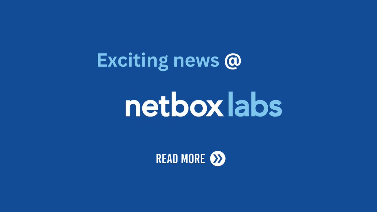 NetBoxLabs's tweet image. Big news - We are spinning out of @NS1 with backing from @IBM! bit.ly/3kDVGtO 

#networkengineering #neteng #startup #netbox #networkautomation