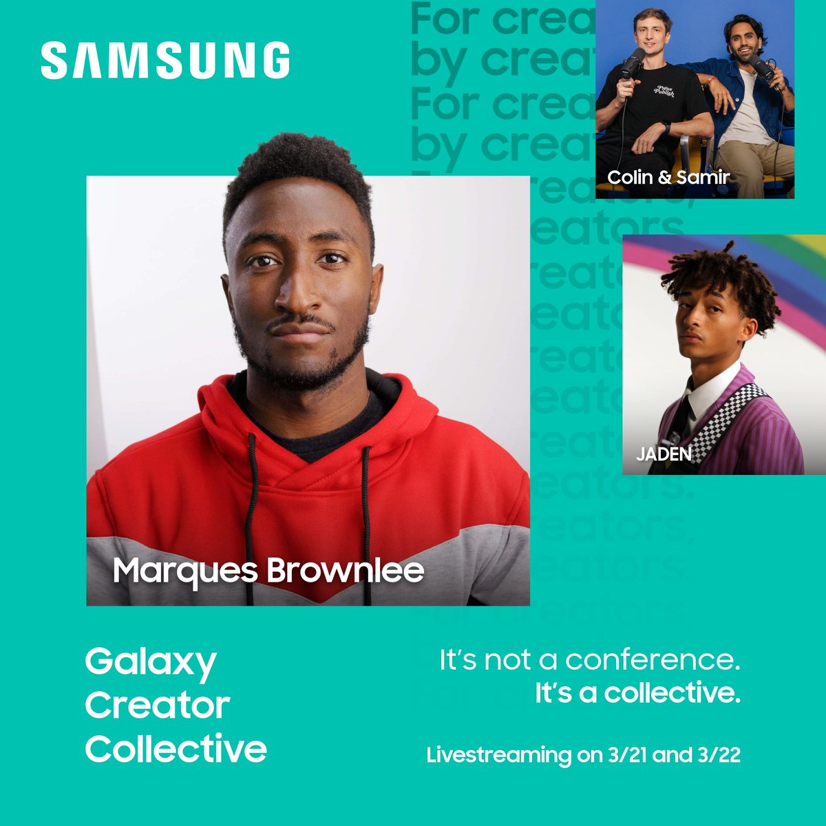 The @samsungmobileus #GalaxyCreatorCollective is back. 🙌 #ad

The multi-day event is designed to help aspiring and established content creators in music and beyond accelerate their growth and turn their passions into a career. Learn more + sign up: blbrd.cm/0GU92Wp