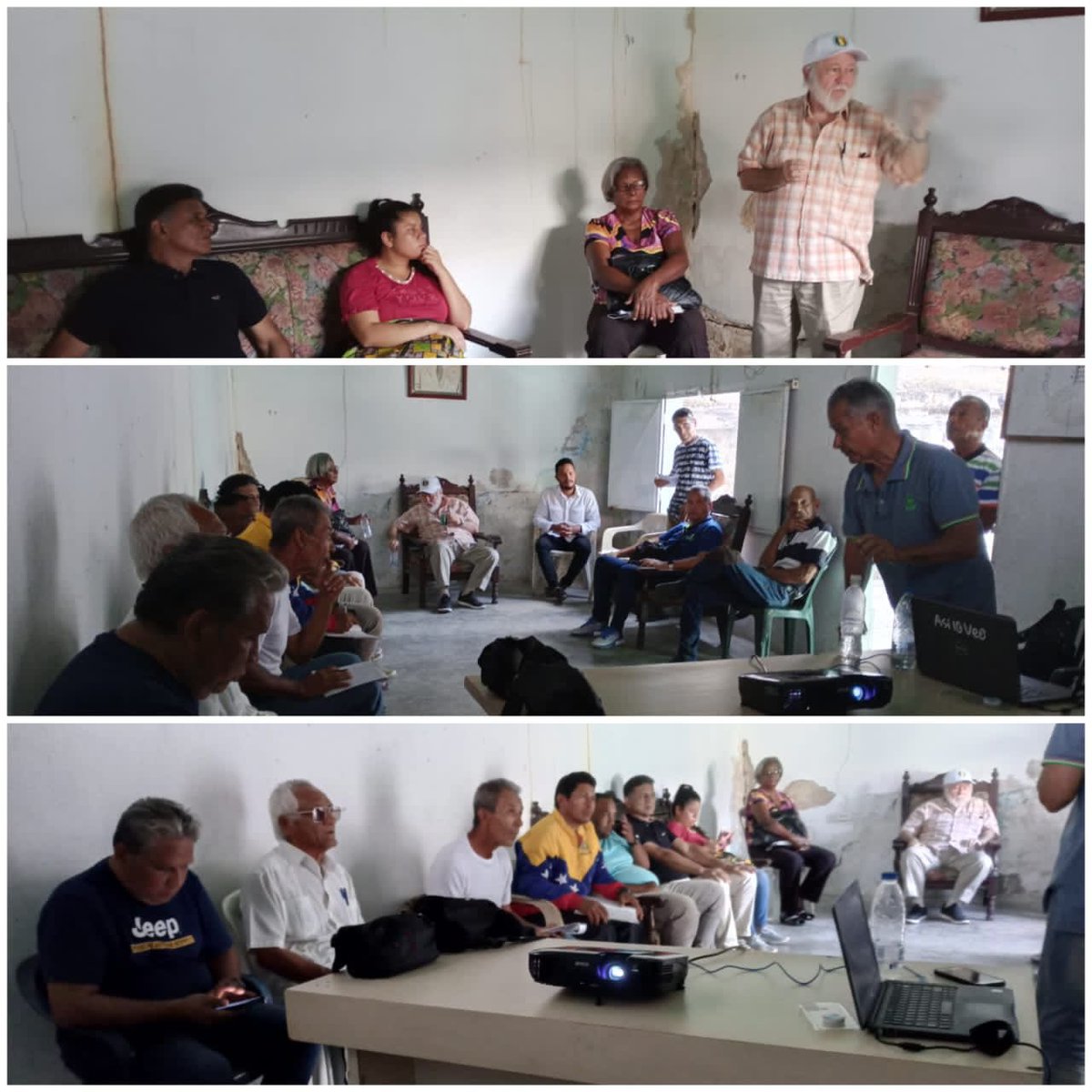 En la casa de AD del Municipio Libertador se realizó el Taller de Liderazgo y Trabajo en equipo con la participación del Comité Municipal y de los Comites Parroquiales de Tocuyito y Barrera. En representación del CES asistieron Celio Celli, Willam Guevara y Petra Palacios.