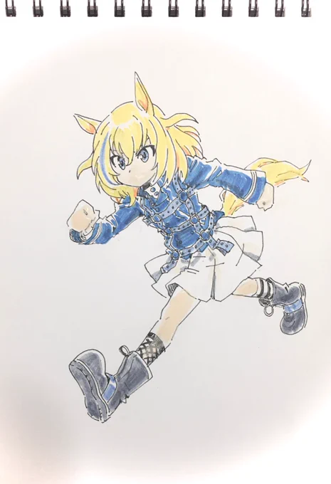 数ヶ月ぶりにお絵描きというか落書き 