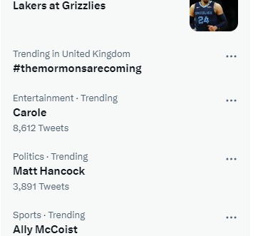 I've only cut 2 films in the past 9 months but both have ended up trending on Twitter.  That's a pretty good return rate.

Now taking bookings :-)

#TheMormonsareComing