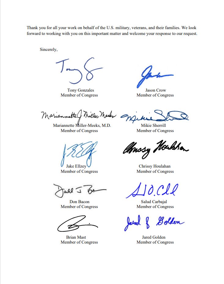 VFW_OfficeDC's tweet photo. In a letter supported by the VFW, the For Country Caucus, a bipartisan group of military veteran legislators, called on the House Armed Services and Veterans Affairs Committees to hold a joint hearing on servicemember transition to civilian life, not held since 2019. https://t.co/NBc1ewrVvh