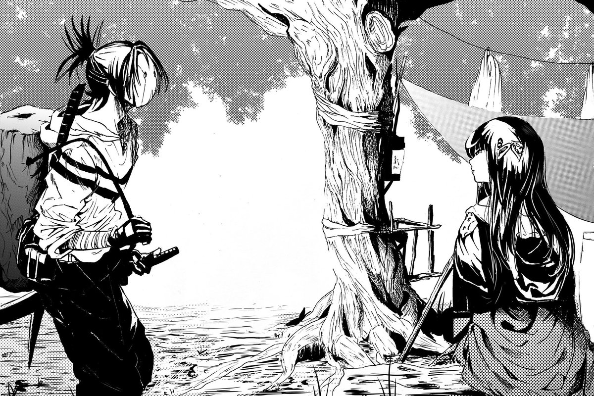 TaoTao2327's tweet photo. Manga release tomorrow 

#sneakpeak #manga #selfdrawn #MANGAPlusCreators #readplease #blackandwhite https://t.co/1w9mRtpYhw