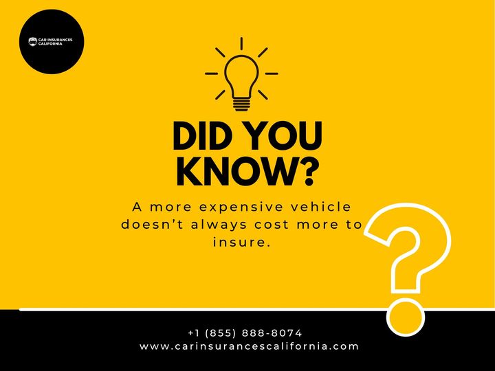 CarInsurancesCA's tweet image. An expensive car may cost more to insure than a less expensive car. Get the best car insurance quote online for free. Contact us at 855-888-8074 or visit our website at carinsurancescalifornia.com. 

#AffordableCarInsurance
#AffordableAutoInsurance
#AffordableAutoInsuranceCalifornia