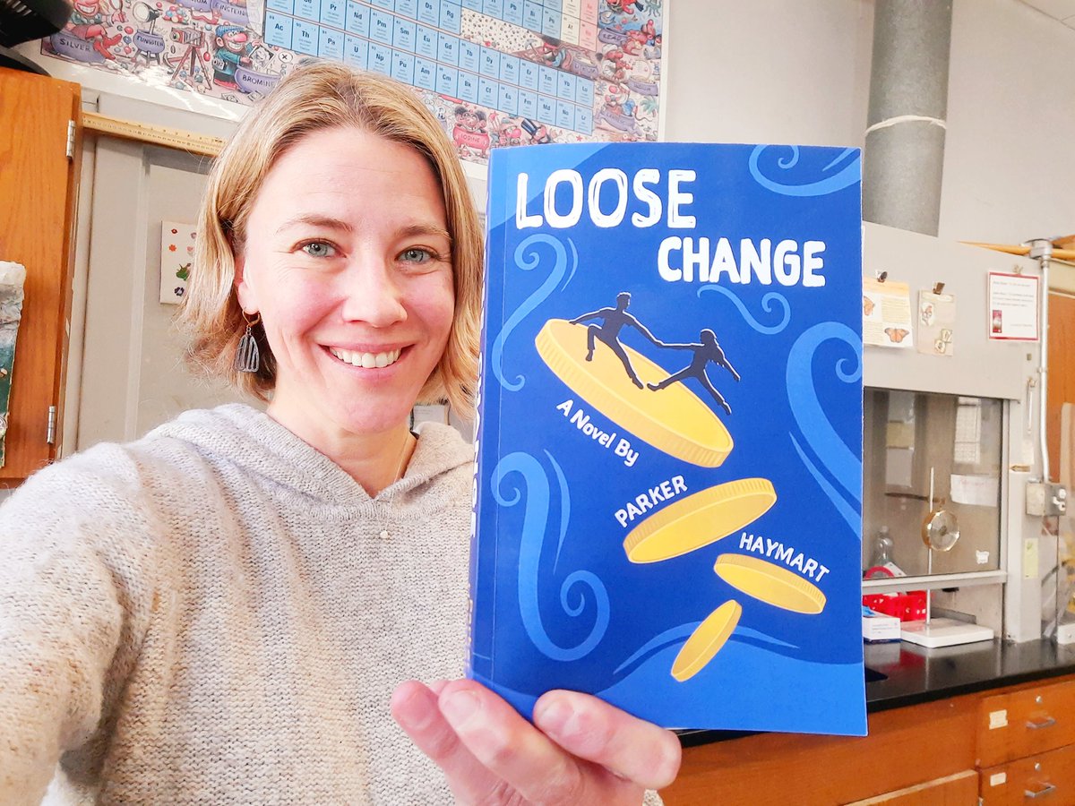 marcymcscience's tweet photo. Another reason why I am so inspired by my students. CHS junior, Parker H, has his first book published and I have a signed copy! #communitydifference https://t.co/wMfygUhWDo