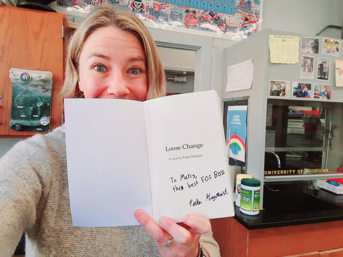 marcymcscience's tweet photo. Another reason why I am so inspired by my students. CHS junior, Parker H, has his first book published and I have a signed copy! #communitydifference https://t.co/wMfygUhWDo