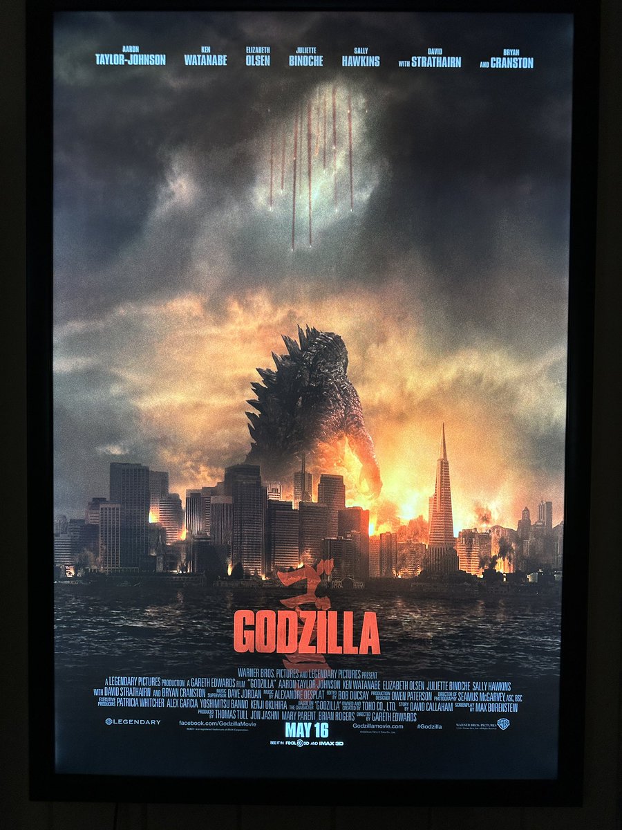 Godzilla time.What ya guys think of it <a href="/GlowboxLLC/">GLOWBOX "World Famous" LED Poster Frames</a> <a href="/GodzillaMovie/">Godzilla</a> <a href="/Godzilla_Toho/">GODZILLA.OFFICIAL</a> #Godzilla #MoviePoster #movieposters <a href="/mcclainrice/">Godzilla2014</a>