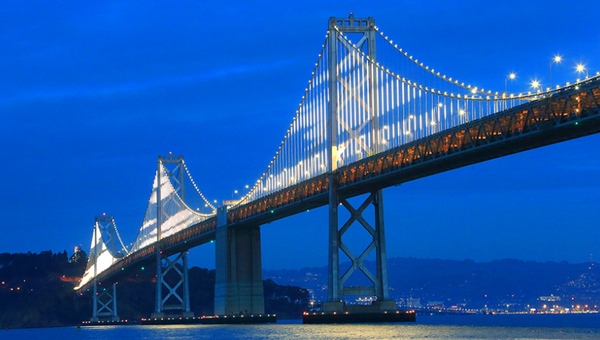 You only have a few days left to enjoy the Bay Bridge lights before they go dark. REPORT: trib.al/VyyytLO