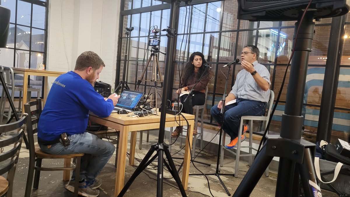 Always good to see the <a href="/IndianaSciences/">Indiana Sciences</a> folks at their monthly book club!