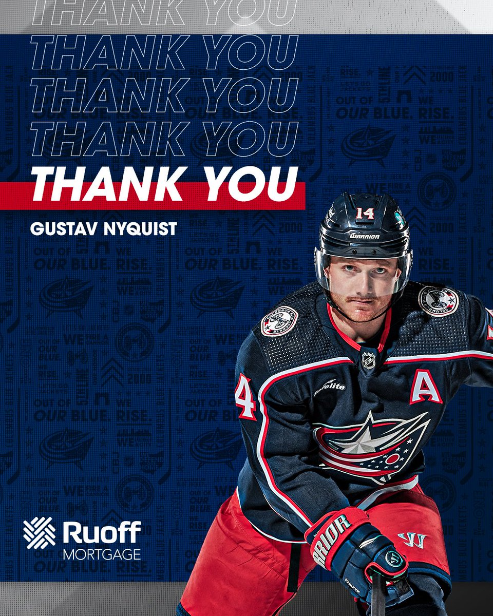 To our favorite Goose, thank you for all you did as a teammate and leader in our Blue Jackets community during your 200 games in the Union Blue.