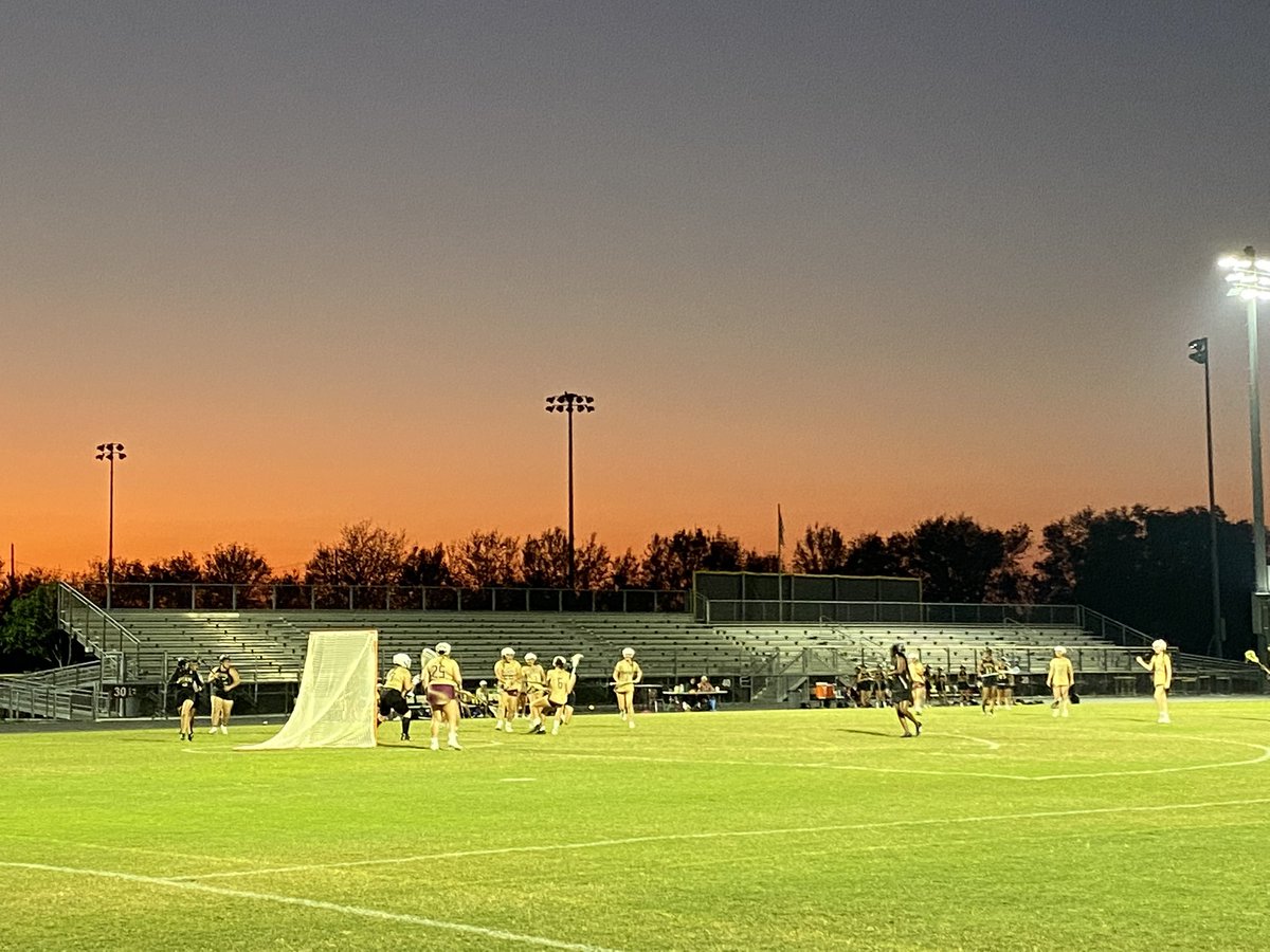 Girls LAX in action tonight!